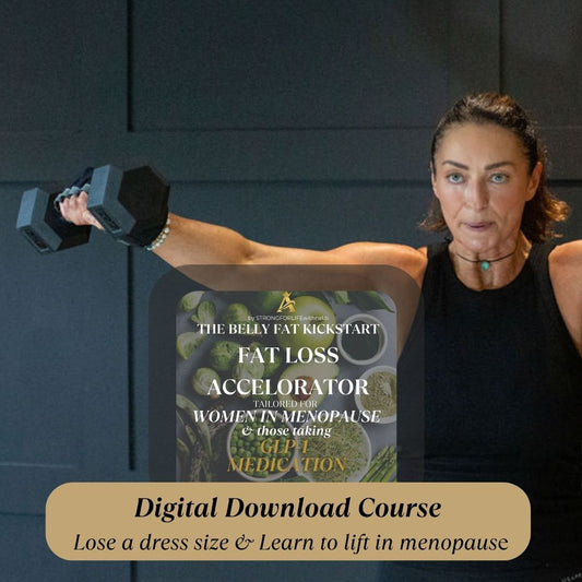 14 Day Fat Loss & muscle building Kickstart. Downloadable nutrition & workout programme for Women in Menopause